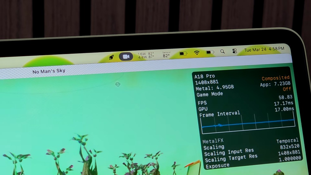 國外 YouTuber 為 MacBook Neo 加一塊銅片來提升散熱,遊戲 FPS 就幾乎翻倍 - 電腦王阿達 國外 YouTuber 為 MacBook Neo 加一塊銅片來提升散熱,遊戲 FPS 就幾乎翻倍 - 電腦王阿達