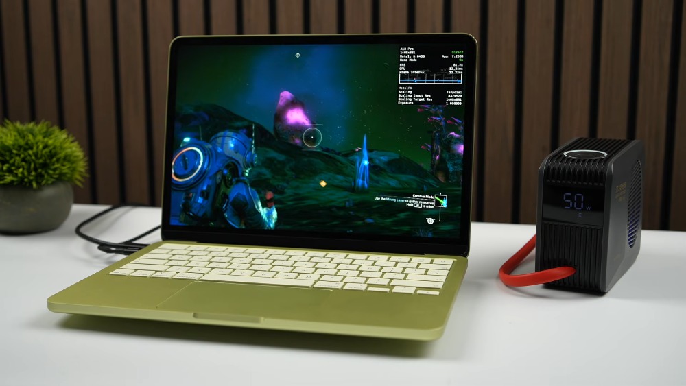 國外 YouTuber 為 MacBook Neo 加一塊銅片來提升散熱,遊戲 FPS 就幾乎翻倍 - 電腦王阿達 國外 YouTuber 為 MacBook Neo 加一塊銅片來提升散熱,遊戲 FPS 就幾乎翻倍 - 電腦王阿達