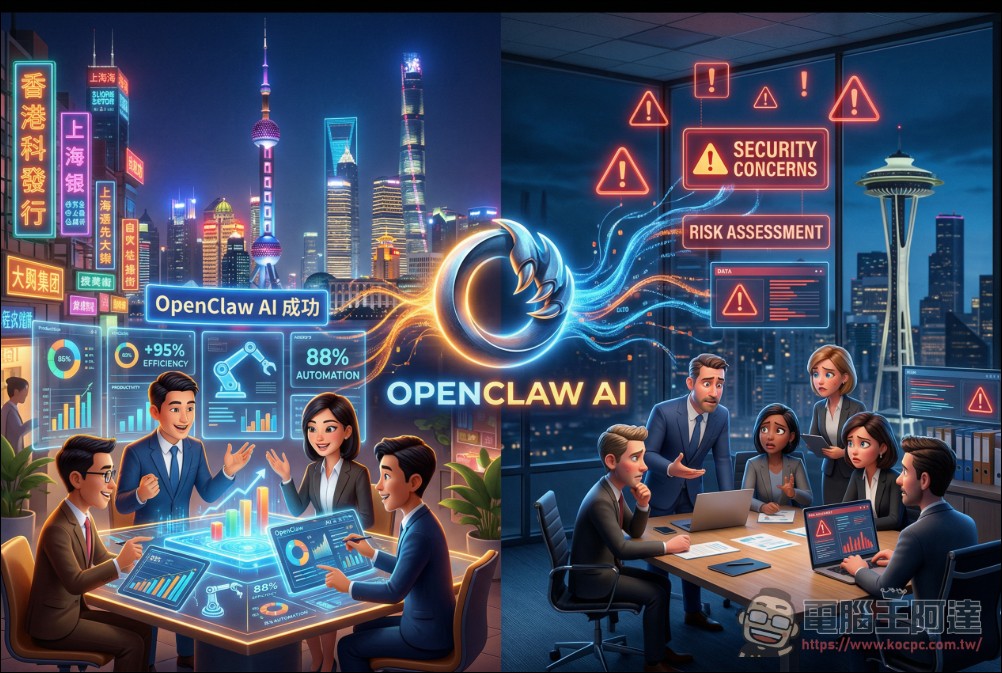OpenClaw 中國企業採用率已達美國兩倍,不使用甚至可能被開除 - 電腦王阿達 OpenClaw 中國企業採用率已達美國兩倍,不使用甚至可能被開除 - 電腦王阿達