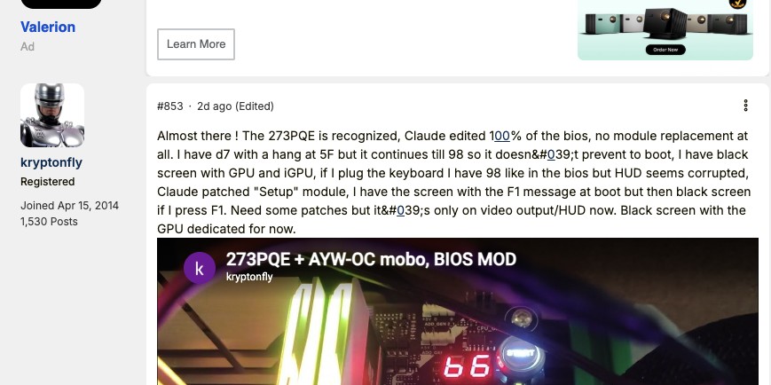 太狂了!玩家用 Claude 改 BIOS,讓 Intel Bartlett Lake CPU 在 Z790 成功開機 - 電腦王阿達 太狂了!玩家用 Claude 改 BIOS,讓 Intel Bartlett Lake CPU 在 Z790 成功開機 - 電腦王阿達