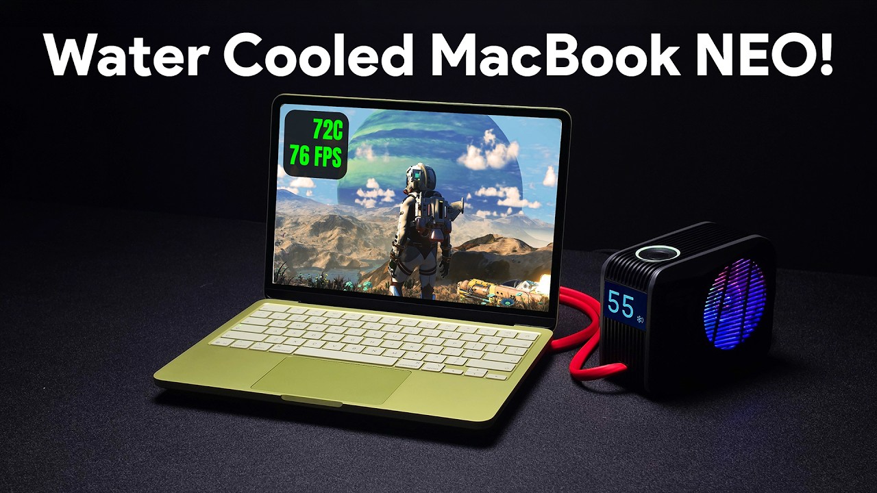 I Water Cooled the MacBook Neo and DOUBLED the FPS!