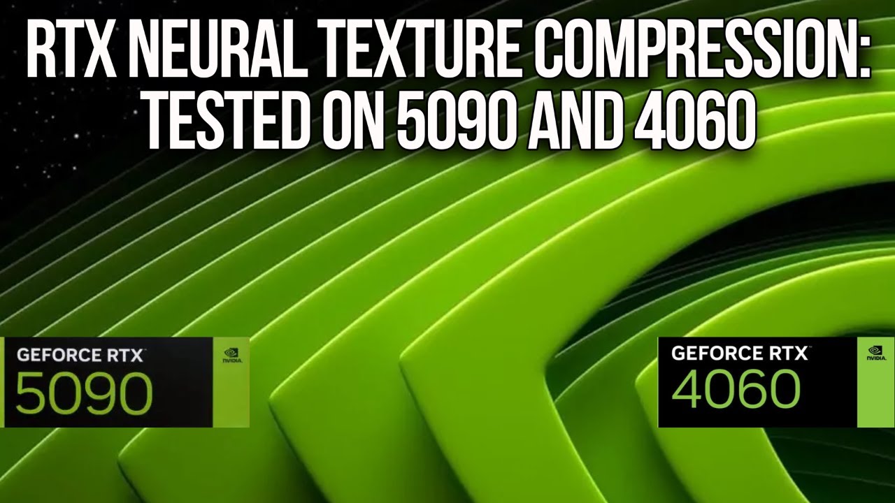 RTX Neural Texture Compression Tested on 4060 & 5090