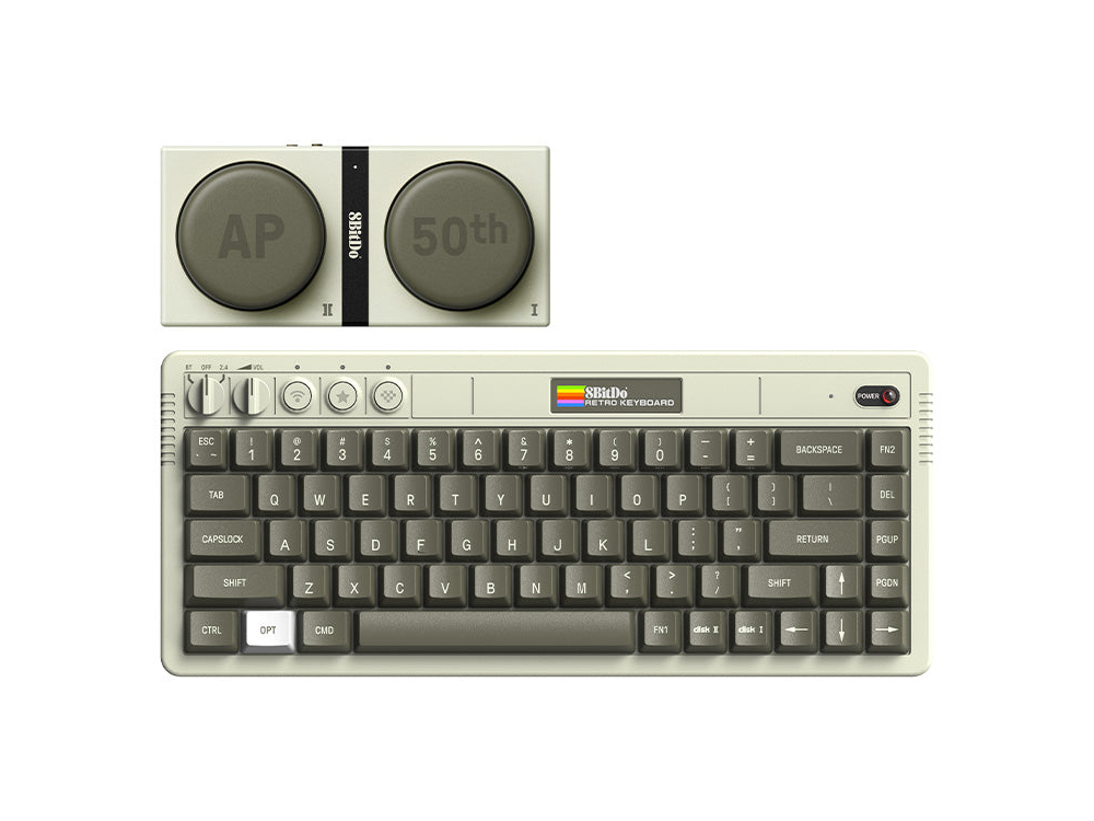 Apple 50 週年致敬之作!8BitDo Retro 68 AP50 限量機械鍵盤登場,復刻 Apple II 經典設計 - 電腦王阿達 Apple 50 週年致敬之作!8BitDo Retro 68 AP50 限量機械鍵盤登場,復刻 Apple II 經典設計 - 電腦王阿達