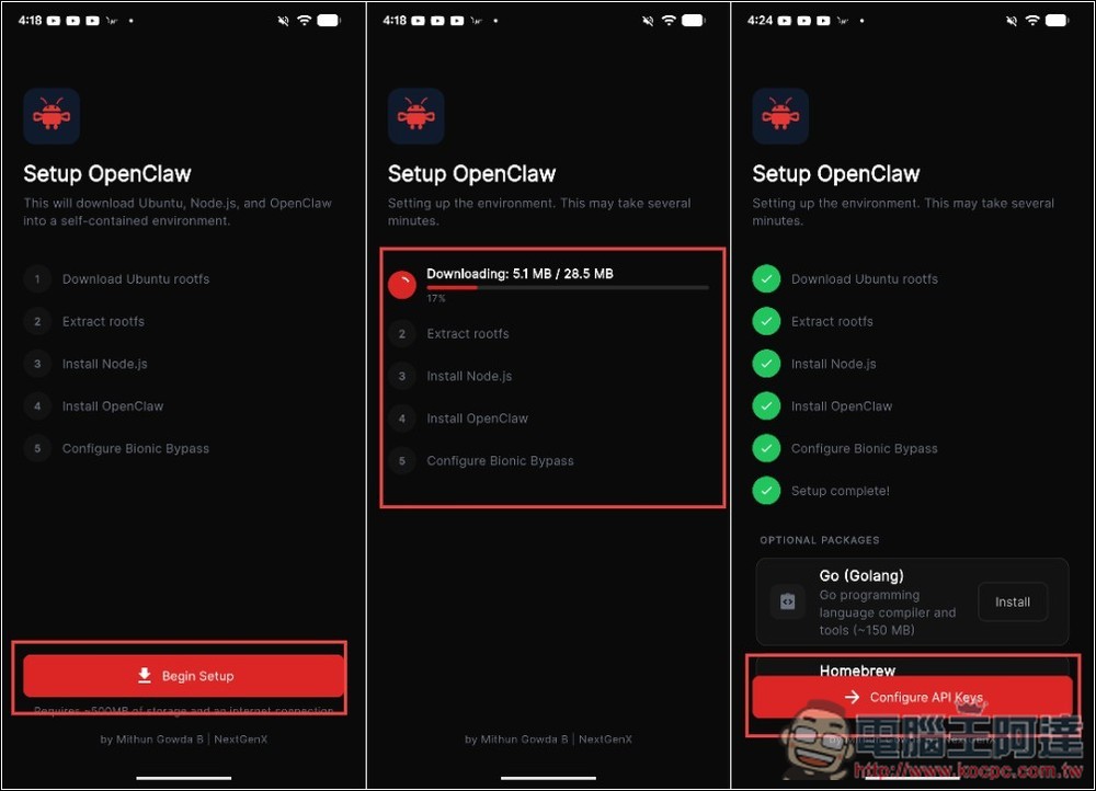 教你如何輕鬆一鍵在 Android 上安裝 OpenClaw,用手機也能跑龍蝦 - 電腦王阿達 教你如何輕鬆一鍵在 Android 上安裝 OpenClaw,用手機也能跑龍蝦 - 電腦王阿達