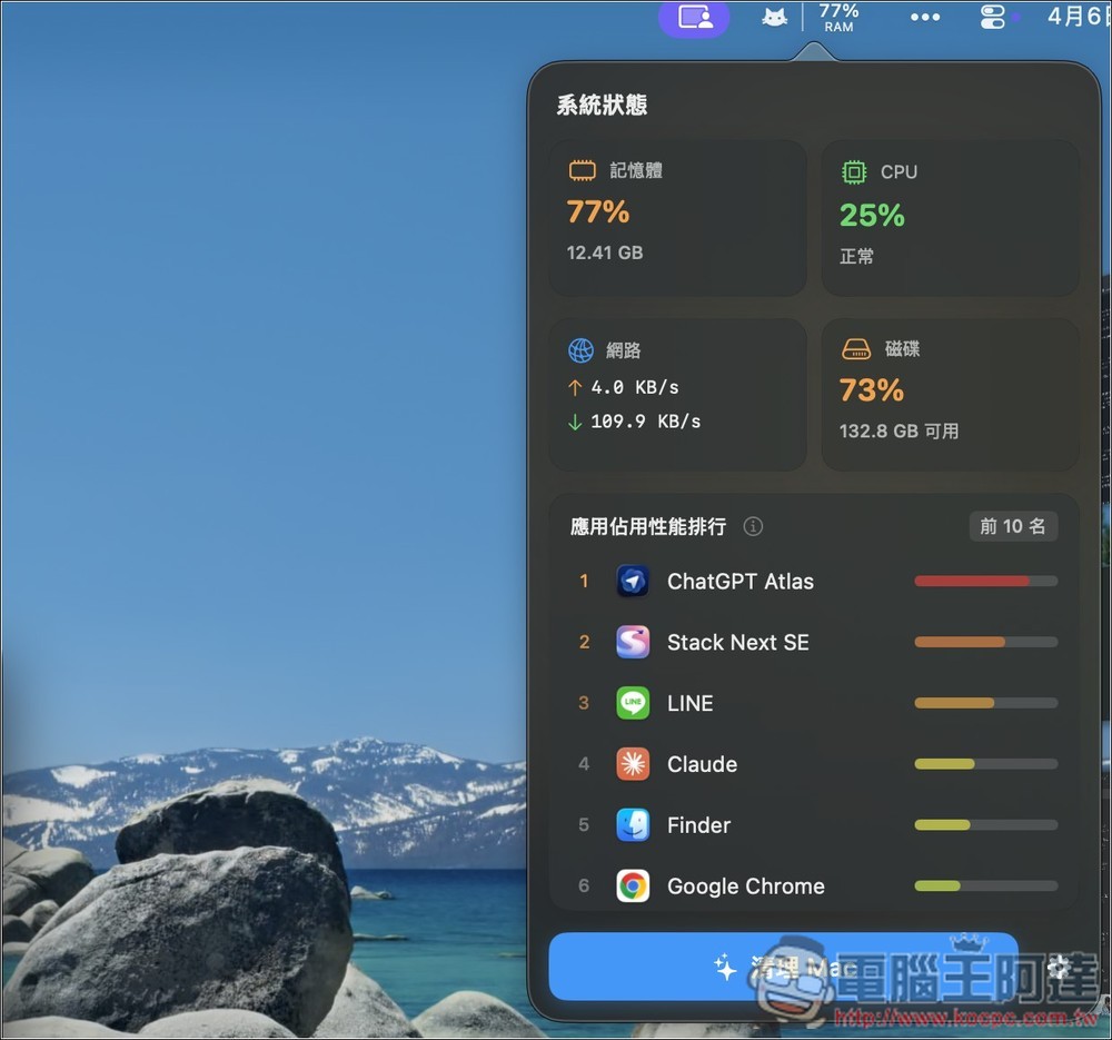 Cleaner Cat 終身版限免!一款結合 LLM 智慧分析的 Mac 系統清理工具,還支援系統監控功能 - 電腦王阿達 Cleaner Cat 終身版限免!一款結合 LLM 智慧分析的 Mac 系統清理工具,還支援系統監控功能 - 電腦王阿達