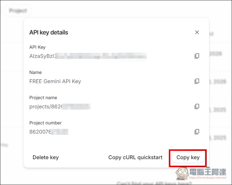 Gemini API 提供每日免費 3,000 次呼叫的 Gemma 4 26B、31B 模型,免填信用卡、可串 OpenClaw - 電腦王阿達 Gemini API 提供每日免費 3,000 次呼叫的 Gemma 4 26B、31B 模型,免填信用卡、可串 OpenClaw - 電腦王阿達