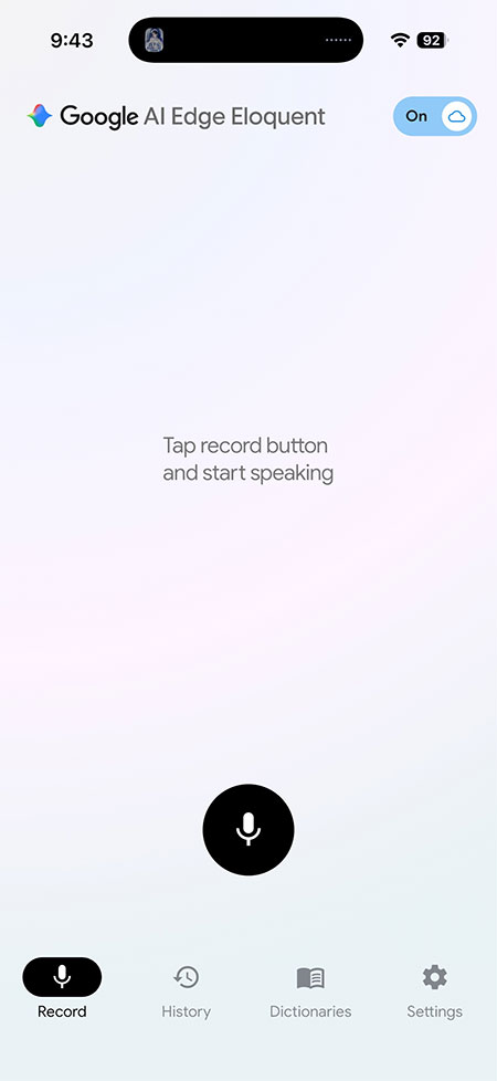 可離線使用 AI 語音辨識應用「Google AI Edge Eloquent」悄悄在 iOS 上推出 - 電腦王阿達 可離線使用 AI 語音辨識應用「Google AI Edge Eloquent」悄悄在 iOS 上推出 - 電腦王阿達