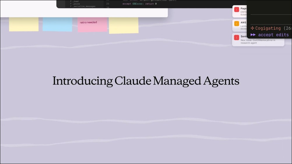 Anthropic 推出 Claude Managed Agents:AI 代理開發從「造輪子」走向「開箱即用」的時代來了! - 電腦王阿達 Anthropic 推出 Claude Managed Agents:AI 代理開發從「造輪子」走向「開箱即用」的時代來了! - 電腦王阿達