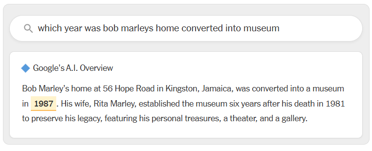 別盡信!《紐約時報》實測 Google AI Overview 每小時產生數十萬則錯誤答案 - 電腦王阿達 別盡信!《紐約時報》實測 Google AI Overview 每小時產生數十萬則錯誤答案 - 電腦王阿達