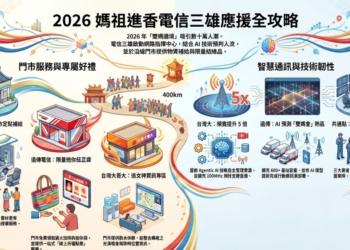 2026年三媽祖進香三大電信應援活動懶人包