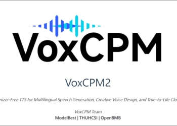 開源語音模型 VoxCPM2 ：無 Tokenizer 束縛、8GB 顯存即可運行的語音克隆神器