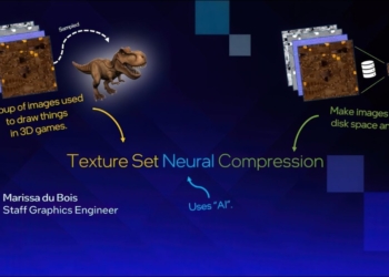 Intel發表TSNC神經紋理壓縮技術：畫質不變，檔案縮小18倍，大幅降低VRAM佔用