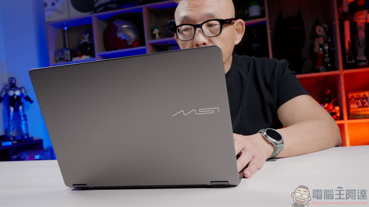 內顯直逼獨顯效能!MSI Prestige 14 Flip AI+ 實測:Panther Lake 處理器讓 3A 大作也能帶著走 - 電腦王阿達 內顯直逼獨顯效能!MSI Prestige 14 Flip AI+ 實測:Panther Lake 處理器讓 3A 大作也能帶著走 - 電腦王阿達