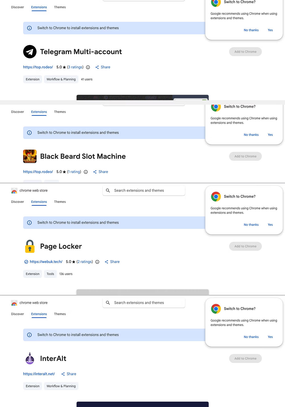 研究人員發現超過100款 Chrome 擴充功能有問題,背後指向同一個控制網路 - 電腦王阿達 研究人員發現超過100款 Chrome 擴充功能有問題,背後指向同一個控制網路 - 電腦王阿達