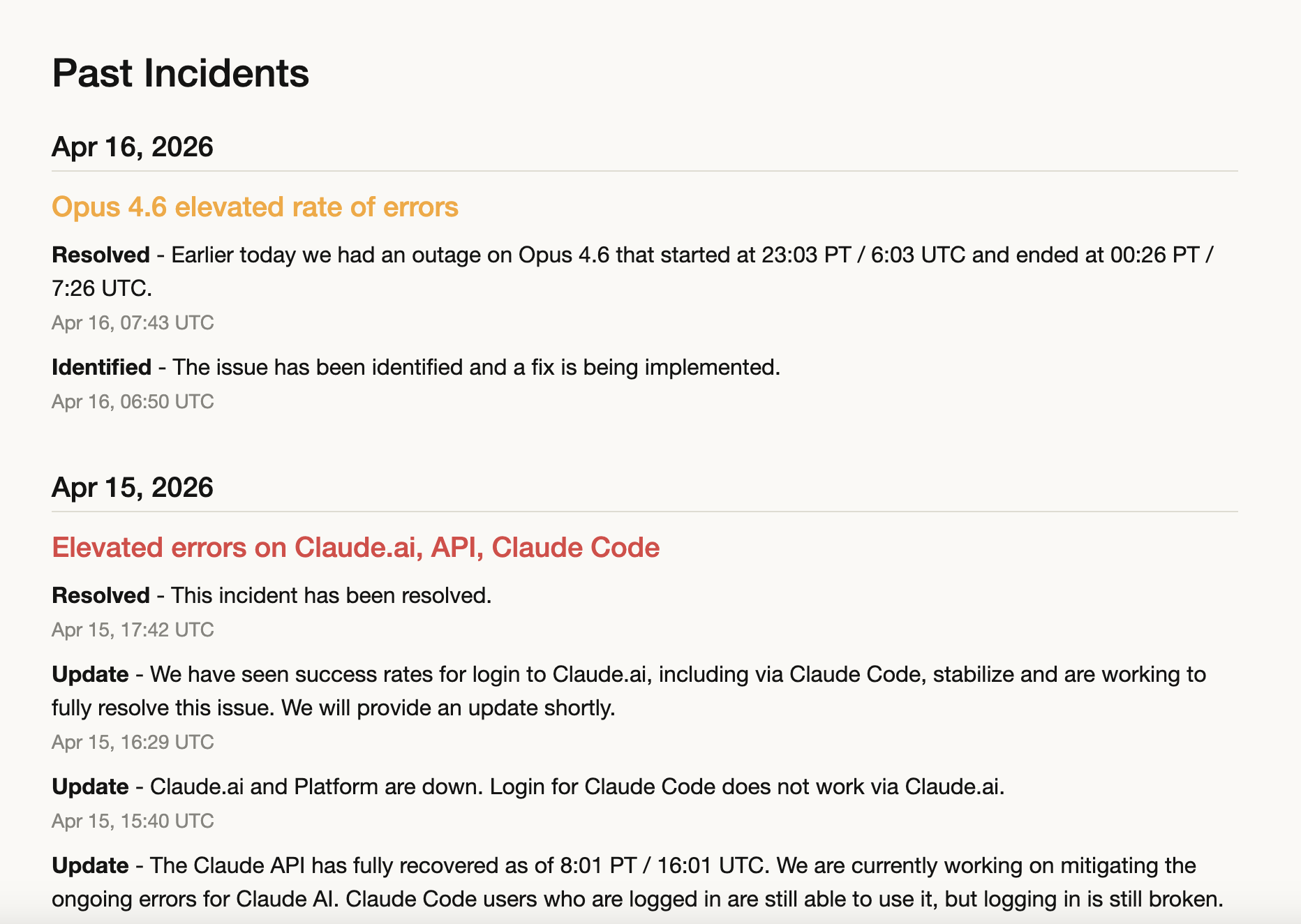 Claude 又掛了,Anthropic 證實 4 月 15 日服務中斷,Claude Code 與 API 也受影響 - 電腦王阿達 Claude 又掛了,Anthropic 證實 4 月 15 日服務中斷,Claude Code 與 API 也受影響 - 電腦王阿達