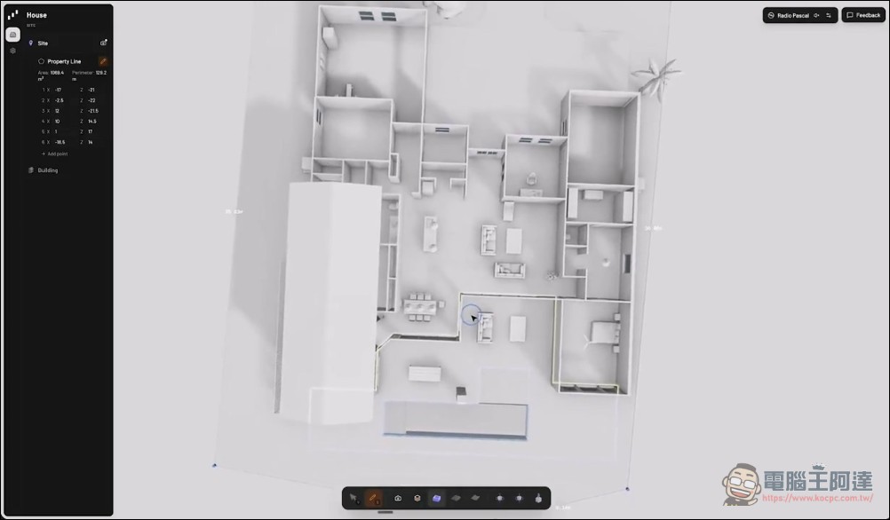AutoCAD 危險!開源建築編輯器 Pascal Editor 免安裝用瀏覽器就能繪製 3D 建築設計圖 - 電腦王阿達 AutoCAD 危險!開源建築編輯器 Pascal Editor 免安裝用瀏覽器就能繪製 3D 建築設計圖 - 電腦王阿達