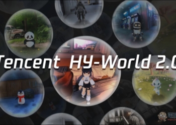 騰訊開源 HY-World 2.0：一句話生成可互動 3D 世界，素材可直接匯入遊戲引擎