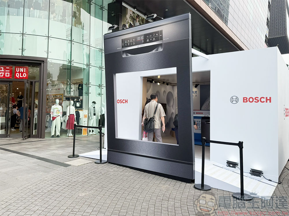 Bosch 沸石洗碗機蒸汽預洗重塑碗盤潔淨新標準，限時體驗快閃台北信義商圈 - 電腦王阿達