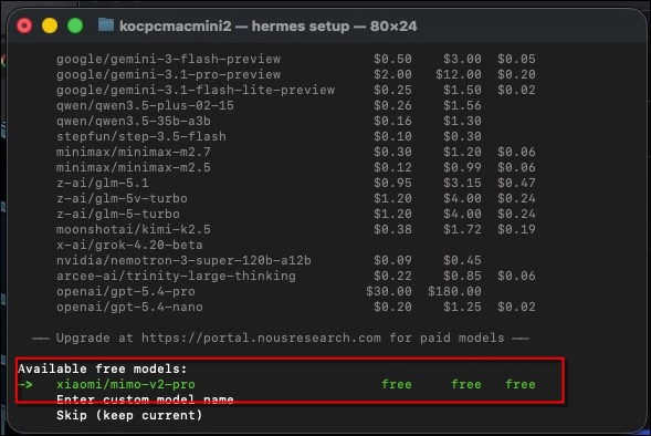 Hermes Agent 免費用!小米最強 Mimo V2 Pro 模型限時免費 - 電腦王阿達 Hermes Agent 免費用!小米最強 Mimo V2 Pro 模型限時免費 - 電腦王阿達