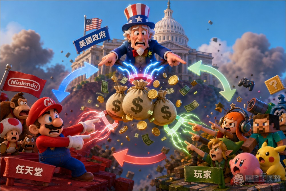 任天堂告美國政府要求退還關稅,消費者反告任天堂:退的錢應該給 Switch 2 玩家! - 電腦王阿達 任天堂告美國政府要求退還關稅,消費者反告任天堂:退的錢應該給 Switch 2 玩家! - 電腦王阿達