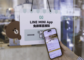 新功能 LINE Touch 上線，免掃條碼「嗶」一下立刻點餐