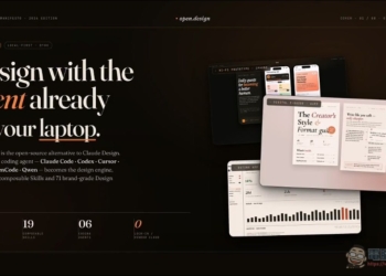 Open Design：5K Stars高度好評 Claude Design 逆向開源專案，任何模型都可以使用