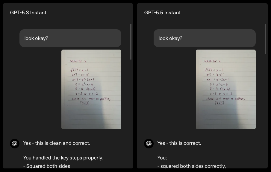 OpenAI 推出 GPT-5.5 Instant:ChatGPT 預設模型變得更聰明、回答更準確、幻覺更少 - 電腦王阿達 OpenAI 推出 GPT-5.5 Instant:ChatGPT 預設模型變得更聰明、回答更準確、幻覺更少 - 電腦王阿達