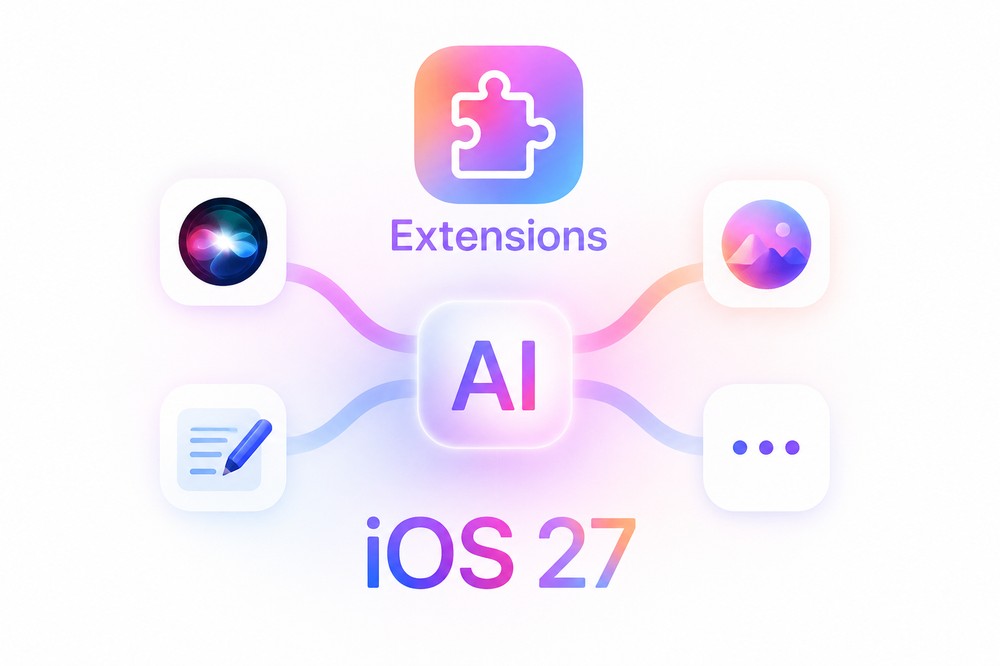 傳 iOS 27 的 Apple Intelligence 可選擇 Claude、Gemini 等第三方 AI 模型 - 電腦王阿達 傳 iOS 27 的 Apple Intelligence 可選擇 Claude、Gemini 等第三方 AI 模型 - 電腦王阿達