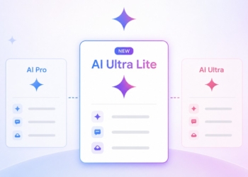 傳 Google 也打算推出 AI Ultra Lite 訂閱方案，跟進 ChatGPT 和 Claude