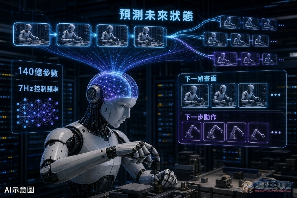 機器人科學研究的終局之戰:VLA 時代終結,世界行動模型 WAM 登場 - 電腦王阿達 機器人科學研究的終局之戰:VLA 時代終結,世界行動模型 WAM 登場 - 電腦王阿達