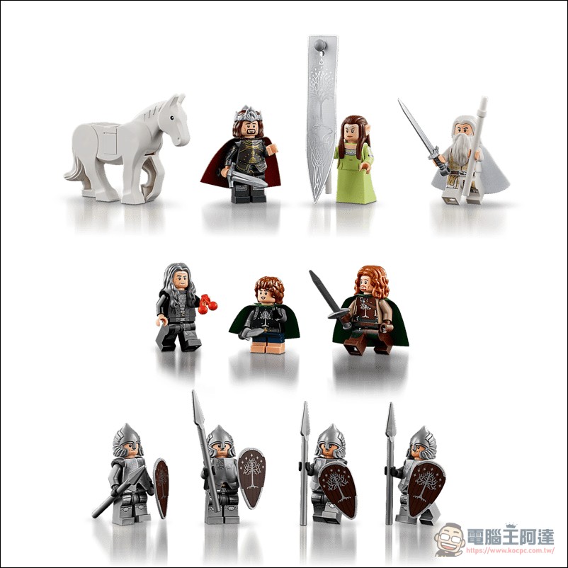 樂高發表史上最大《魔戒》系列盒組:Minas Tirith 達 8,278 片,售價台幣 21,125 元 - 電腦王阿達 樂高發表史上最大《魔戒》系列盒組:Minas Tirith 達 8,278 片,售價台幣 21,125 元 - 電腦王阿達