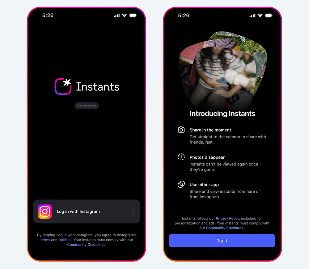 Instagram 推出「即時照片」(Instants)功能,與好友即時分享照片的新方式 - 電腦王阿達 Instagram 推出「即時照片」(Instants)功能,與好友即時分享照片的新方式 - 電腦王阿達