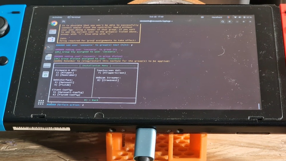 神!國外網友利用 Nintendo Switch 將老舊 3D 印表機的速度提升 90%,從 90 分鐘降到 8 分 41 秒 - 電腦王阿達 神!國外網友利用 Nintendo Switch 將老舊 3D 印表機的速度提升 90%,從 90 分鐘降到 8 分 41 秒 - 電腦王阿達