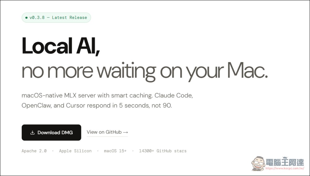Mac 本機 AI 編碼 agent 搭建指南:oMLX + OpenCode + Qwen 3.6 完整設定教學 - 電腦王阿達 Mac 本機 AI 編碼 agent 搭建指南:oMLX + OpenCode + Qwen 3.6 完整設定教學 - 電腦王阿達
