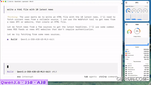 Mac 本機 AI 編碼 agent 搭建指南:oMLX + OpenCode + Qwen 3.6 完整設定教學 - 電腦王阿達 Mac 本機 AI 編碼 agent 搭建指南:oMLX + OpenCode + Qwen 3.6 完整設定教學 - 電腦王阿達