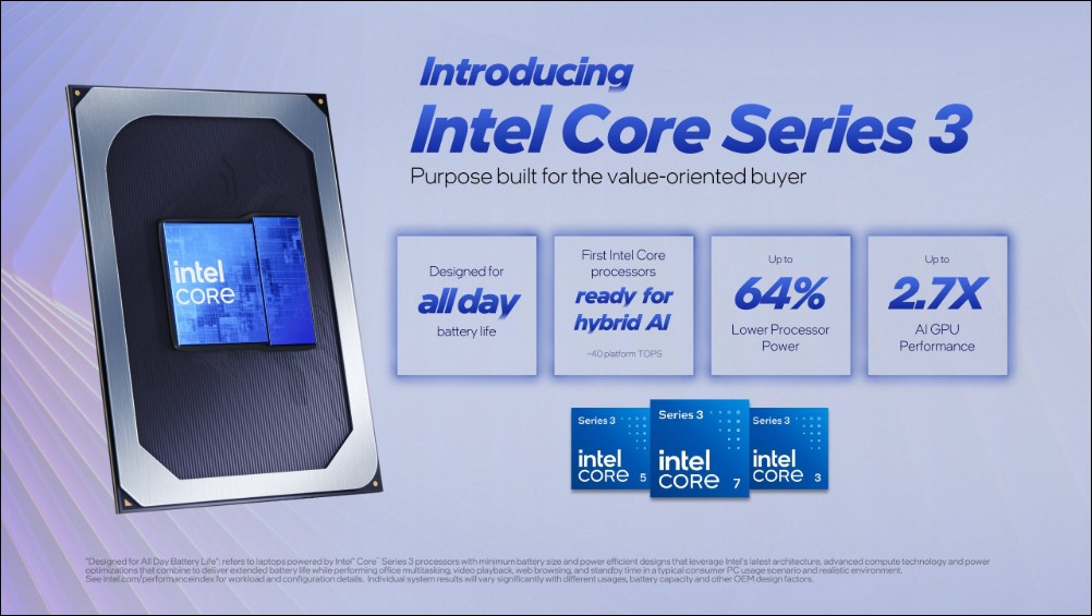 首款 Intel Wildcat Lake 筆電中國上市,記憶體、儲存、電池全面翻倍,正面挑戰 MacBook Neo 價格不到 20000 台幣 - 電腦王阿達 首款 Intel Wildcat Lake 筆電中國上市,記憶體、儲存、電池全面翻倍,正面挑戰 MacBook Neo 價格不到 20000 台幣 - 電腦王阿達