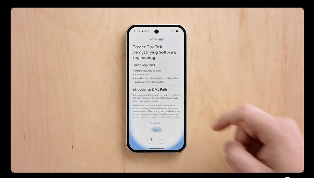 Google 推出「Docs Live」新功能,讓你用說的就能讓 Gemini 建立整份文件 - 電腦王阿達 Google 推出「Docs Live」新功能,讓你用說的就能讓 Gemini 建立整份文件 - 電腦王阿達