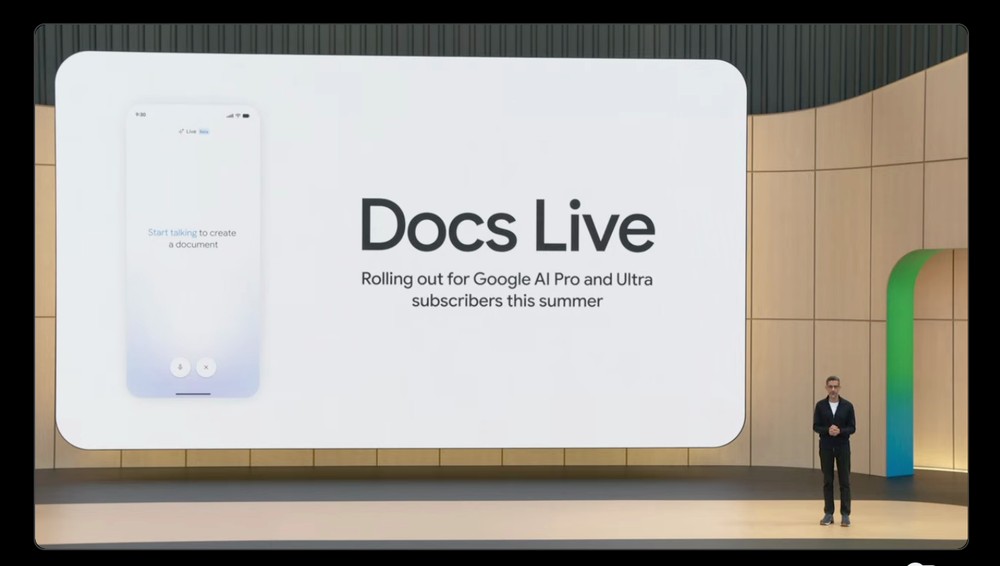 Google 推出「Docs Live」新功能,讓你用說的就能讓 Gemini 建立整份文件 - 電腦王阿達 Google 推出「Docs Live」新功能,讓你用說的就能讓 Gemini 建立整份文件 - 電腦王阿達