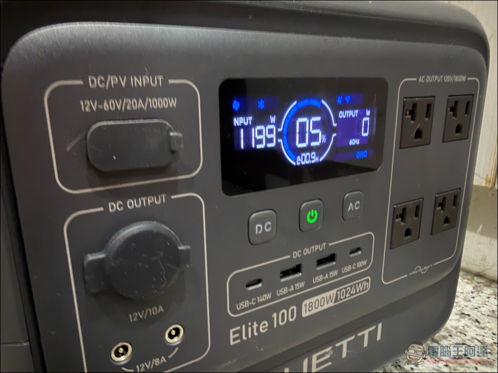 BLUETTI 1800W電吉拉mini 行動電站開箱:1800W大功率、0.01秒UPS不斷電、45分鐘快充80%,單手提起一度電 - 電腦王阿達 BLUETTI 1800W電吉拉mini 行動電站開箱:1800W大功率、0.01秒UPS不斷電、45分鐘快充80%,單手提起一度電 - 電腦王阿達