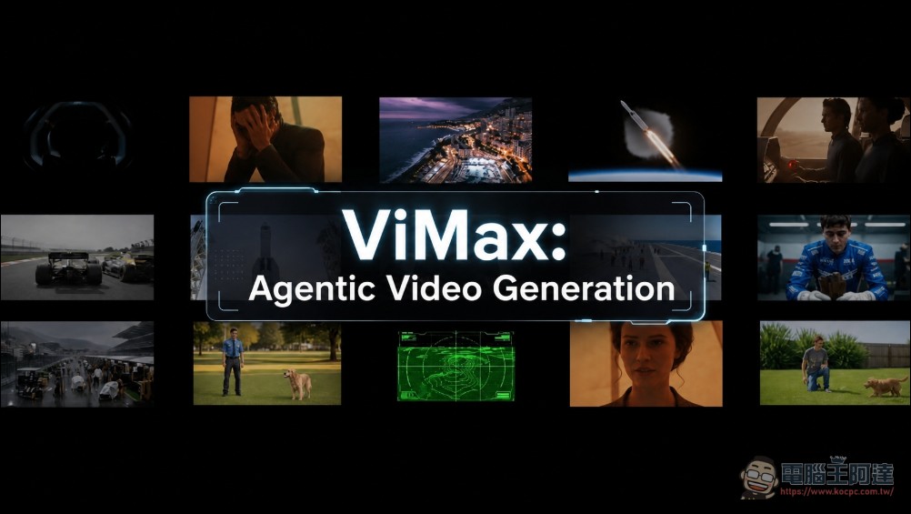 港大開源多智能體影片生成框架「ViMax」,一句話讓 AI 自編自導自演 - 電腦王阿達 港大開源多智能體影片生成框架「ViMax」,一句話讓 AI 自編自導自演 - 電腦王阿達