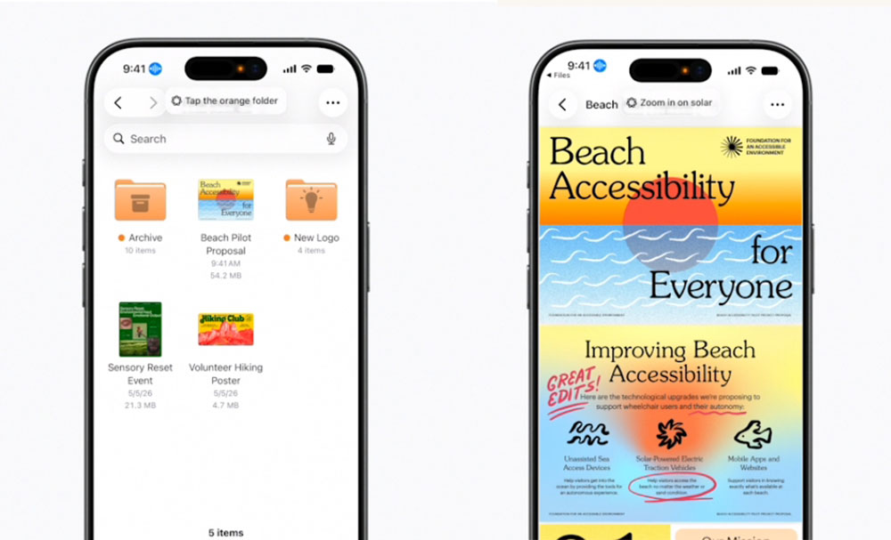 Apple 推出全新輔助使用功能以及由 Apple Intelligence 驅動的功能更新 - 電腦王阿達 Apple 推出全新輔助使用功能以及由 Apple Intelligence 驅動的功能更新 - 電腦王阿達
