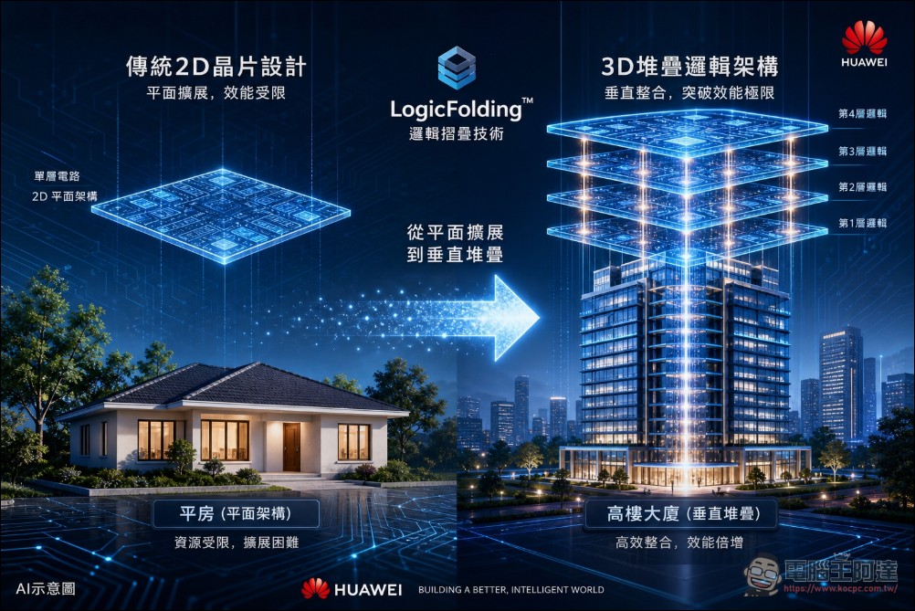 華為發表「韜定律」對抗摩爾定律!不用 EUV 光刻機,目標 2031 年達 1.4nm 等效製程 - 電腦王阿達 華為發表「韜定律」對抗摩爾定律!不用 EUV 光刻機,目標 2031 年達 1.4nm 等效製程 - 電腦王阿達