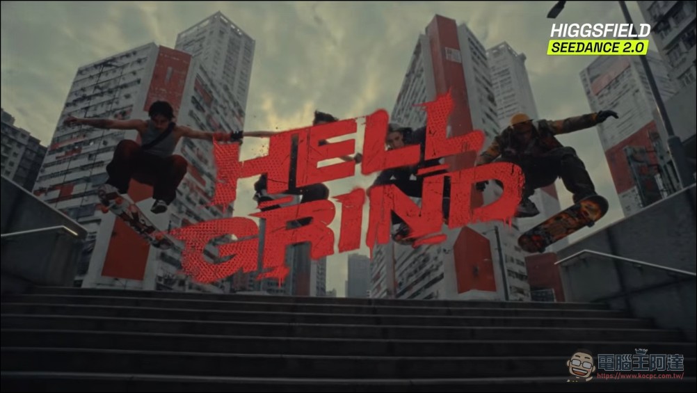 首部AI電影長片《Hell Grind》幕後分析:50萬美元預算、80%燒在算力、棄用98%以上片段 - 電腦王阿達 首部AI電影長片《Hell Grind》幕後分析:50萬美元預算、80%燒在算力、棄用98%以上片段 - 電腦王阿達