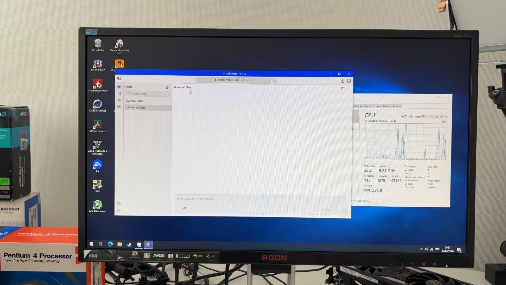 國外 YouTuber 實測 20 年前 Pentium 4 電腦跑本地 LLM,回答一個問題花了 33 分鐘 - 電腦王阿達 國外 YouTuber 實測 20 年前 Pentium 4 電腦跑本地 LLM,回答一個問題花了 33 分鐘 - 電腦王阿達
