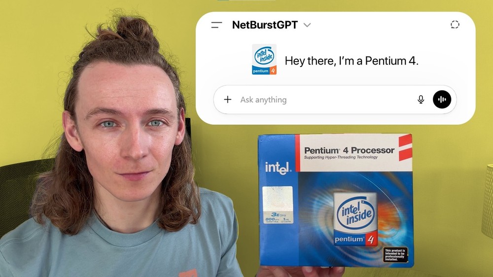 國外 YouTuber 實測 20 年前 Pentium 4 電腦跑本地 LLM,回答一個問題花了 33 分鐘 - 電腦王阿達 國外 YouTuber 實測 20 年前 Pentium 4 電腦跑本地 LLM,回答一個問題花了 33 分鐘 - 電腦王阿達