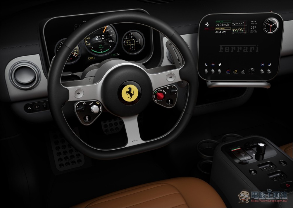Ferrari 發表首款純電車 Luce:Jony Ive 操刀設計、1,035 匹馬力、售價近 2,000 萬台幣 - 電腦王阿達 Ferrari 發表首款純電車 Luce:Jony Ive 操刀設計、1,035 匹馬力、售價近 2,000 萬台幣 - 電腦王阿達