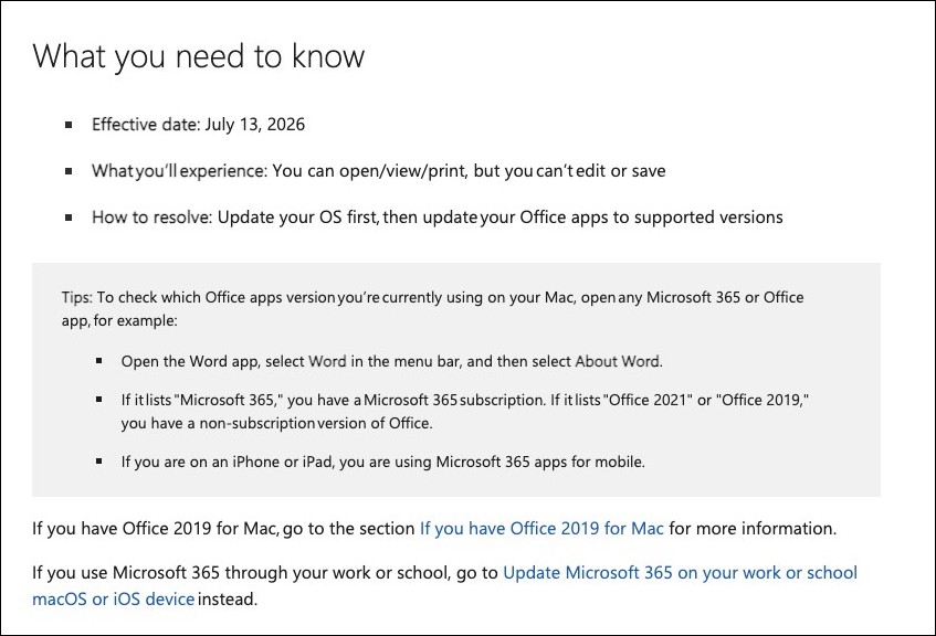 Office 2019 for Mac 用戶請注意!微軟宣布 7 月中起將無法編輯、儲存或新增文件 - 電腦王阿達 Office 2019 for Mac 用戶請注意!微軟宣布 7 月中起將無法編輯、儲存或新增文件 - 電腦王阿達