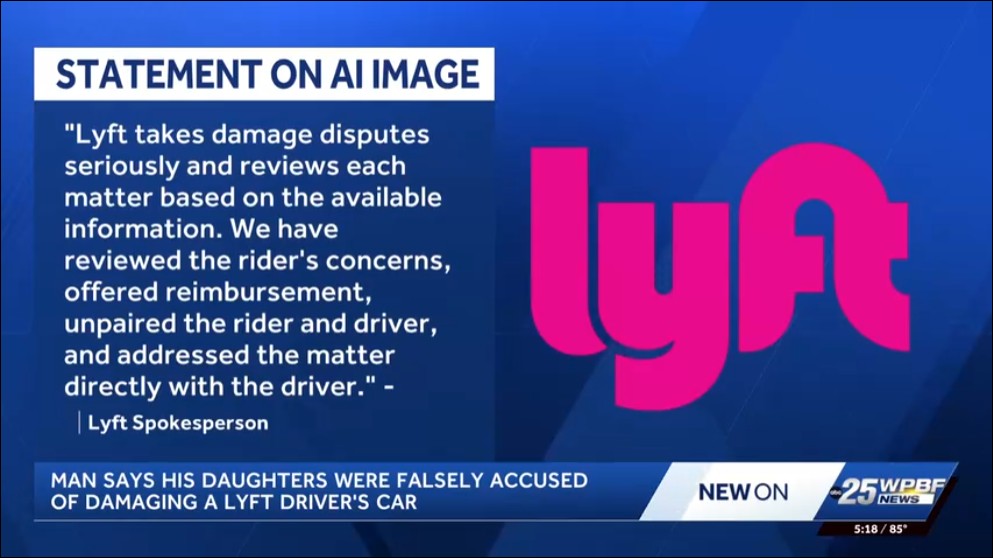 Lyft 司機用 AI 偽造車內污損照片詐收清潔費,一眼被識破 Google Gemini 浮水印 - 電腦王阿達 Lyft 司機用 AI 偽造車內污損照片詐收清潔費,一眼被識破 Google Gemini 浮水印 - 電腦王阿達