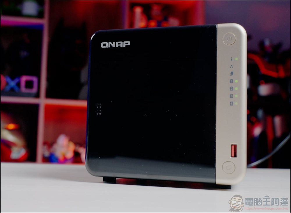 這台 NAS 不只備份還能養龍蝦？QNAP TS-464 完整開箱與使用心得 - 電腦王阿達