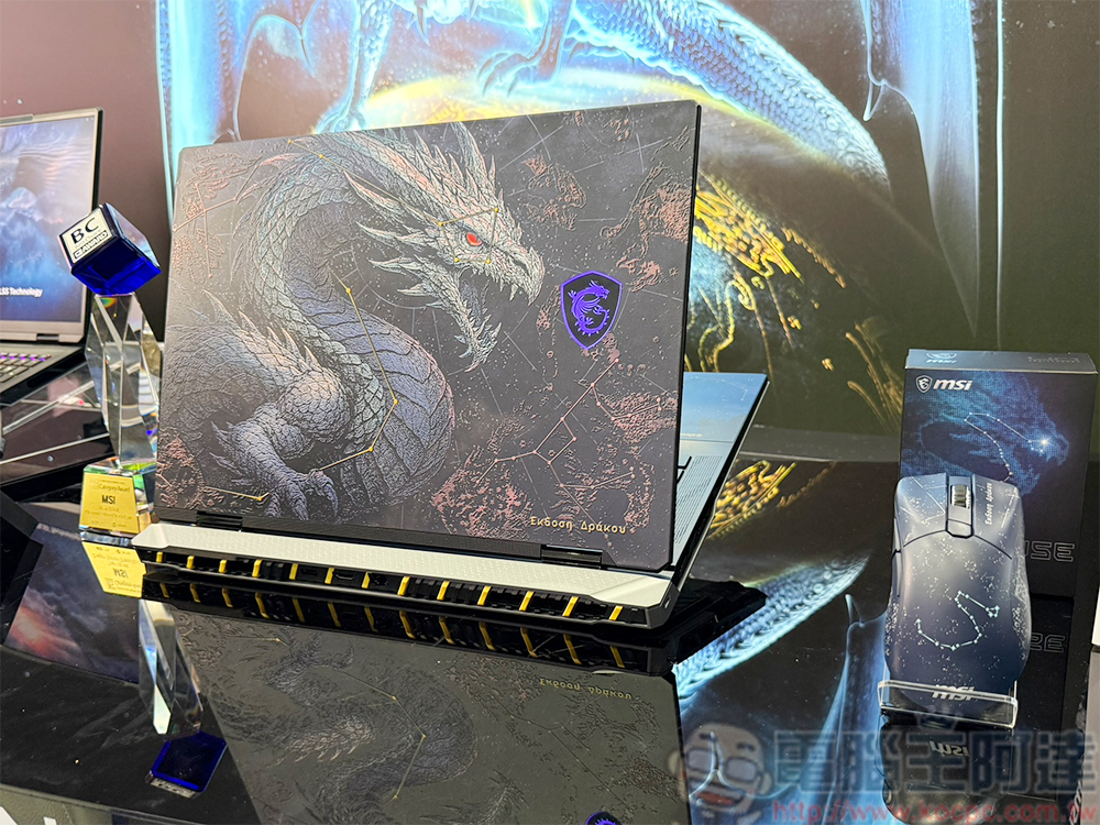 MSI 40 週年旗艦 Titan 18 HX 天龍座典藏版亮相 Computex,巴斯光年筆電、Arc G3 掌機同步登場 - 電腦王阿達 MSI 40 週年旗艦 Titan 18 HX 天龍座典藏版亮相 Computex,巴斯光年筆電、Arc G3 掌機同步登場 - 電腦王阿達